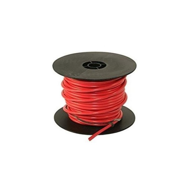 East Penn East Penn E6B-2550 100 ft. Copper Primary Wire; Red - 8 Gauge E6B-2550